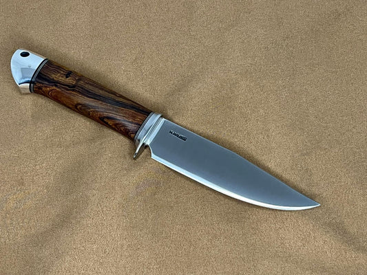 Malosh Handmade Bear Hunter Knife with Throng Hole