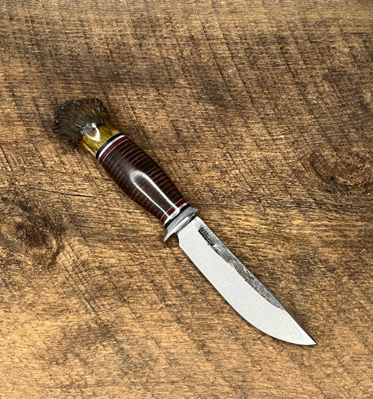 Hollow ground Scagel Asa pattern hunter